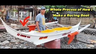 PROCESS HOW I MAKE A RACING BOAT🚤💨 | KABANTAY