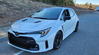 2023 Toyota GR Corolla Morizo Edition POV Test Drive/Review