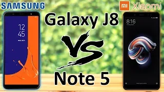 Samsung Galaxy J8 VS Xiaomi Redmi Note 5, сравнение середнячков.