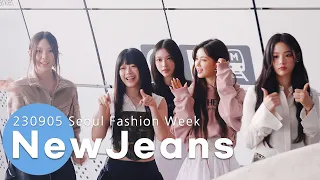 230905 뉴진스 NewJeans SFW 서울패션위크 #블루카펫 #출근길 4K