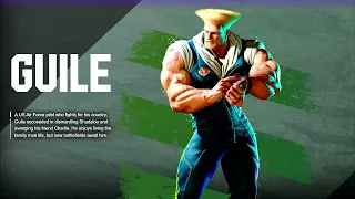 Street Fighter 6 - Theme of Guile 💙 Extended 💛