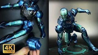 Blue Iron Man [Hot Toys - limited edition] 4K Preview