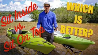 Sit Inside vs Sit On Top Kayaks - Which Is Better For You? | Kayaking 101