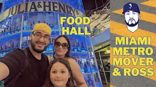 We took the Miami Metro Mover to Julia & Henry's Food Hall and this happened!
