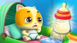 Baby Don't Cry👶🍼  | Baby Care Song | Cartoon for Kids | Kids Songs | Mimi and Daddy