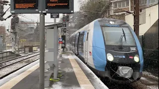 🇫🇷SNCF Z50000 «Francilien»  Ligne L Transilien/ Электропоезда Z50000 на линии L
