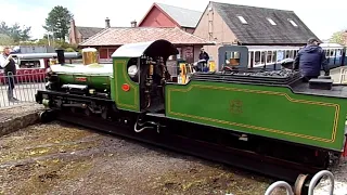 River Irt being turned at Ravenglass (30/4/21)