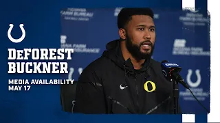 DeForest Buckner Media Availability | 2021 Colts OTAs