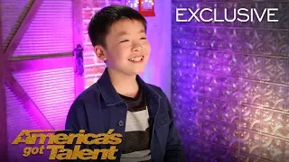 Jeffrey Li Talks On Simon Cowell's Offer To Buy Him A Puppy - America's Got Talent 2018