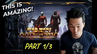 STAR WARS THE OLD REPUBLIC | GALACTIC TIMELINE RECORDS | (PART 1/3) REACTION