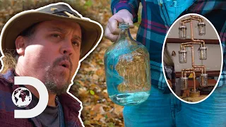 Moonshiners Make 170 Proof Liquor With 6 Different Spices I Moonshiners