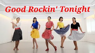 Good Rockin' Tonight LINEDANCE/초중급라인댄스/라인댄스배우는곳, 성신여대라인댄스 010-5469-9632