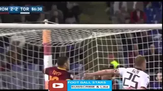 Francesco Totti Goal Gol AS Roma vs Torino 3 2 Serie A 201042016