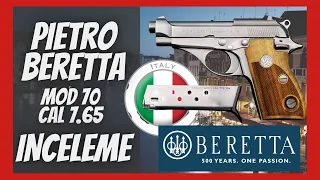 Pietro Beretta Mod 70 7.65 Review - Nam-ı Değer 7.65 Düğmeli BERETTA Tanıtımı