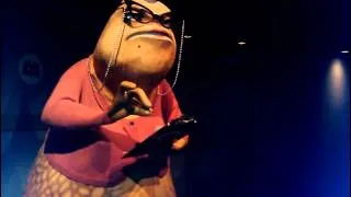 Monsters Inc. character Roz at Disneyland talks dirty to me!