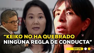 Abogada de Keiko Fujimori asegura que lideresa de Fuerza Popular regresará este domingo al país