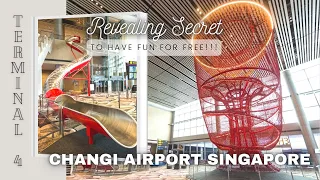 Changi Airport Terminal 4 Fun Secret Revealed!!!!!