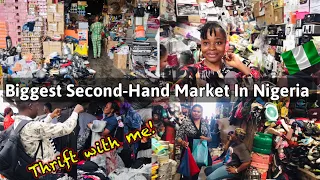 Starting A Thrift Business| Cheapest Thrift Market In Lagos, Nigeria!🇳🇬 Market Vlog