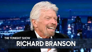 Sir Richard Branson Shares How a Necklace Turned into His Virgin Group Empire | The Tonight Show