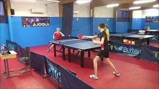 YLINEN Aki vs VAHTOLA Otso | U13 boys singles round of 16 | Finnish U13 and U15 championships 2024