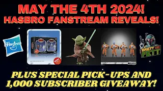 STAR WARS MAY THE 4TH FANSTREAM REACTION! 1,000 SUB GIVEAWAY PRIZES! SPECIAL PICK-UPS! (Ep. 94)