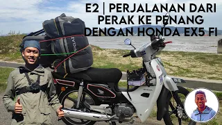 E2 | Ride dari Perak ke Penang dengan Honda EX5 FI berhenti di RnR sebelah laut?