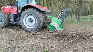 frezowanie pniaków, gałęzi. rekultywacja działki