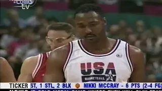 1992 Dream Team vs Canada - Tournament of the Americas Game 2