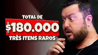 Total de $180.000 por TRÊS itens RAROS | ⛏