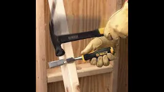 Dewalt side-strike chisel first impressions & waffle!