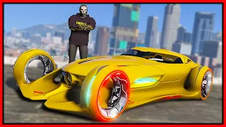 I Stole $50,000,000 Futuristic Supercar & Trolled Cops in GTA 5 RP