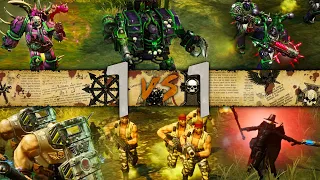 Warhammer 40k: Dawn of War 2 - 1v1 | leonus - Plague Champion [vs] Mostafa - Inquisitor