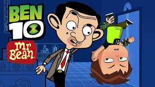 Best Of  Ben 10 Mr Bean part3 #shorts | Fanmade Transformation