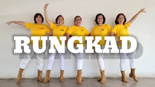 RUNGKAD  - line dance demo by Cool Ladies