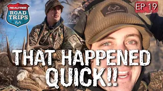 Kansas BOW HUNTING Success | Quick Buck Hunt In KANSAS | Realtree Road Trips