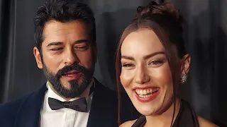 Burak Özçivit benzeri ile karşılaşınca olunca neler yaşandı! Fahriye Evcen"in harika kıyafeti!