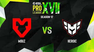 MOUZ vs Heroic | Map 2 Inferno | ESL Pro League Season 17