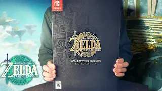 The Legend of Zelda: Tears of the Kingdom Collector's Edition Unboxing & Gameplay