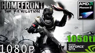 Homefront The Revolution | Phenom | GTX 1050 ti | medium-high settings 1080p