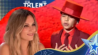 "El Jilguerillo", FINALIST with a VERY emotional sevillana | Semifinals 01 | Spain's Got Talent 2023