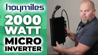 Is this THE ENPHASE KILLER?? Hoymiles Microinverter HMS-2000C - 2000 Watts 4 in 1