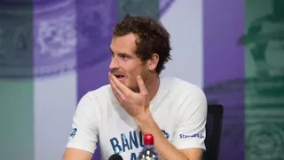 'First male player': Andy Murray corrects reporter who overlooked Serena Williams