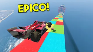 MEGA RAMPA 9999% IMPOSIBLE! MUY RÁPIDA! - GTA V ONLINE