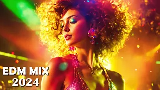 EURODANCE EDM MIXES 2024 ️🎊 Popular EDM Dance Mix 2024 💃️ David Guetta, Alan Walker, Rihanna