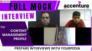 Accenture-Content Management Full Mock Interview | Start your preparation with YourPedia