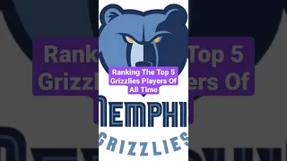 Ranking The Top 5 Grizzlies Players Of All Time #shorts #nba #grizzlies