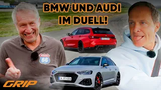 Wolf im Schafspelz? 🐺🐑 BMW M3 Touring vs. Audi RS 4 Avant | GRIP