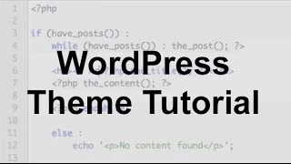 WordPress Theme Tutorial (Part 1)