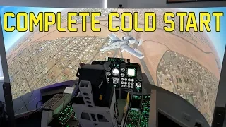 A Complete Cold Start - A10C Warthog Simulator