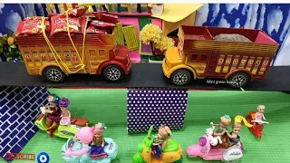 sand lorry fully fell down | chocopie gift | minigreenfood| miniindianfood